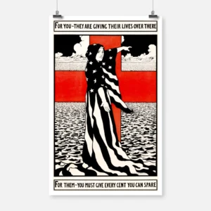 For You They Are Giving Their Lives Poster