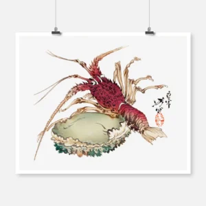 Lobster and Abalone Poster