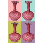 Ornamental Ruby Vase