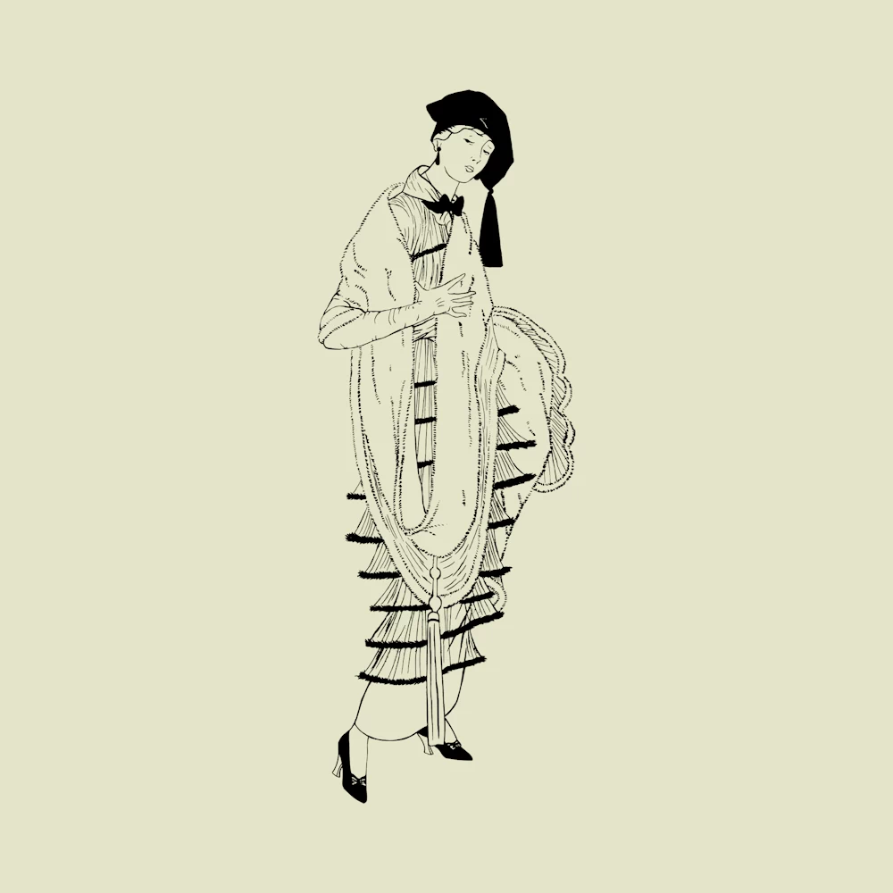 Petit Manteau de Velours French Fashion