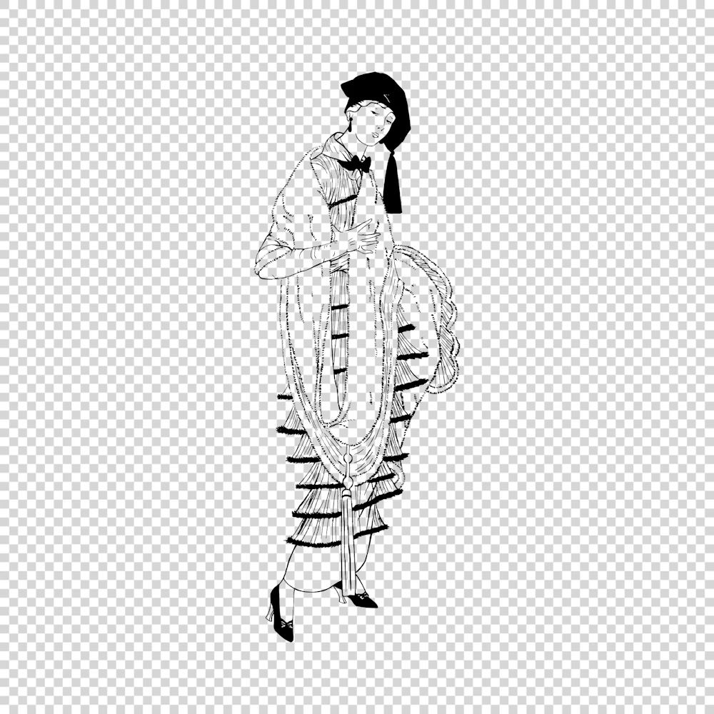 Petit Manteau de Velours French Fashion