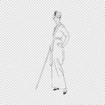 Petit Tailleur du Matin French Fashion Vector