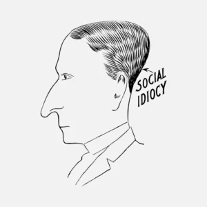 Social Idiocy Vector