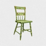 Stenciled Chair