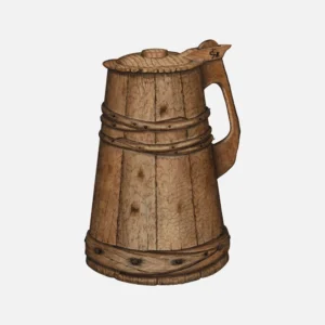 Wood Tankard