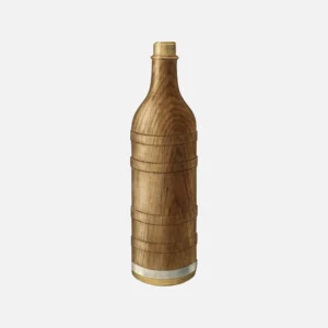 Wooden Wine Bottle