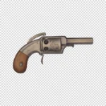 Small Revolver Pistol Gun