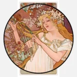 The Seasons Spring Alphonse Mucha