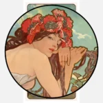 The Seasons Summer Alphonse Mucha Poster