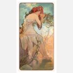 The Seasons Summer Alphonse Mucha Poster