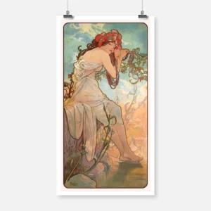 The Seasons Summer Alphonse Mucha Poster