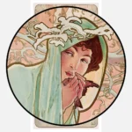 The Seasons Winter Alphonse Mucha Poster