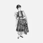 Maid of Athens Costume Vector