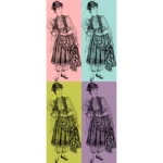 Maid of Athens Costume Vector