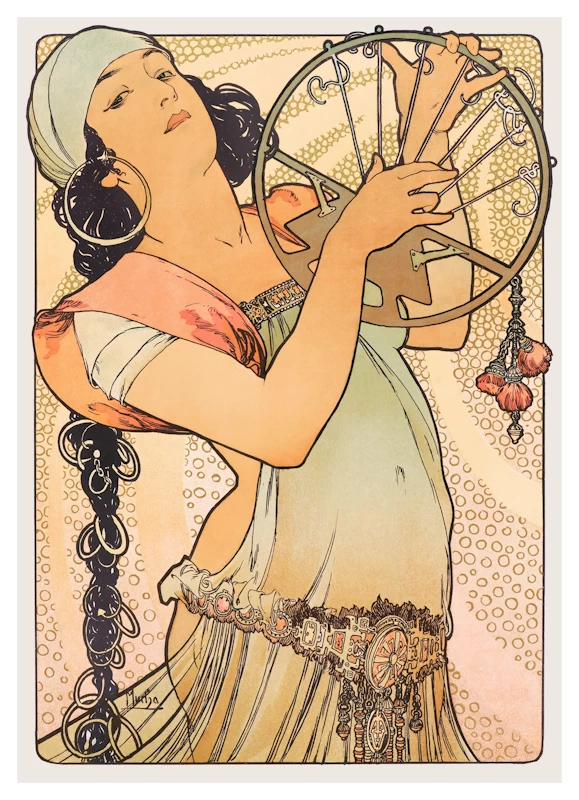 Salome Alphonse Mucha Poster