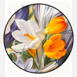 Spring Crocuses Poster