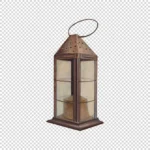 Brass and Glass Lantern