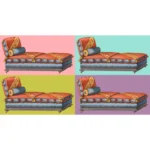Chaise Longue Cushions