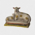 Chalkware Lamb and Sheep