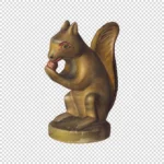 Chalkware Squirrel