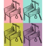 Farming Equipment Cutting Box Vector