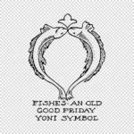 Fishes Yoni Design Vector