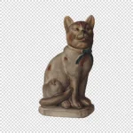 German Chalkware Cat