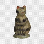 German Chalkware Cat