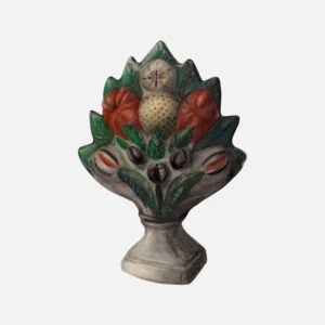 German Chalkware Mantel Stop