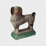 German Prince Charles Spaniel Statue
