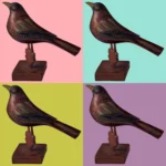 German Robin Figurine