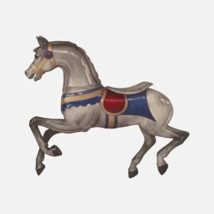 Glossy Carousel Horse