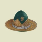 Green and Gold Spanish Southwest Hat