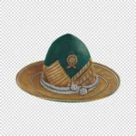 Green and Gold Spanish Southwest Hat