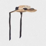 Hat with Long Ribbons