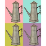 Pewter Coffee Pot