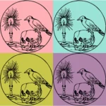 Secret Symbols of the Rosicrucians Vector