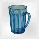 Blue Beer Mug