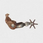 Heart Design Spur