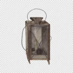 Lantern with Candle Inside
