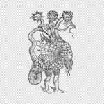 Many Headed Monster Vector
