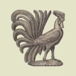 Rooster Cock Figurine