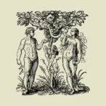 Adam and Eve Vector