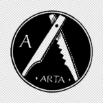 Alphabet 'A' Arta Vector