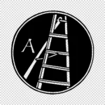 Alphabet 'A' Folding Ladder Vector
