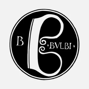 Alphabet 'B' Bulbi Vector