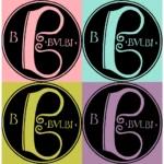 Alphabet 'B' Bulbi Vector
