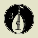 Alphabet 'B' Lute Vector