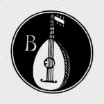 Alphabet 'B' Lute Vector