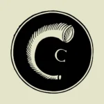 Alphabet 'C' Horn Vector